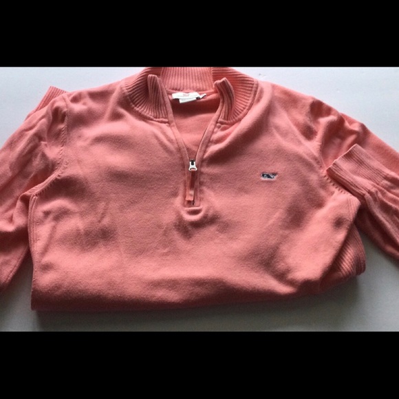 Vineyard Vines Sweatshirt 3/4 zipper Size Medium - Picture 1 of 9